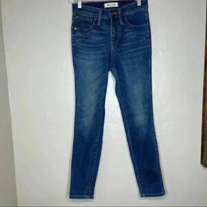 Madewell 10'' High Rise Skinny Sz 24P